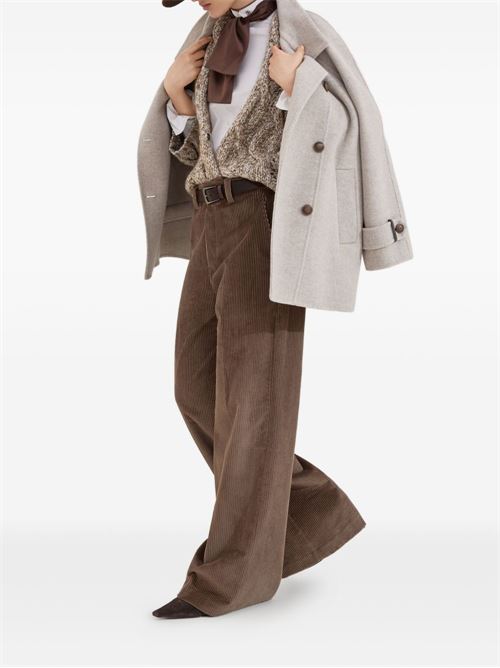 Wool and Cashmere Coat BRUNELLO CUCINELLI | MD5327708C001
